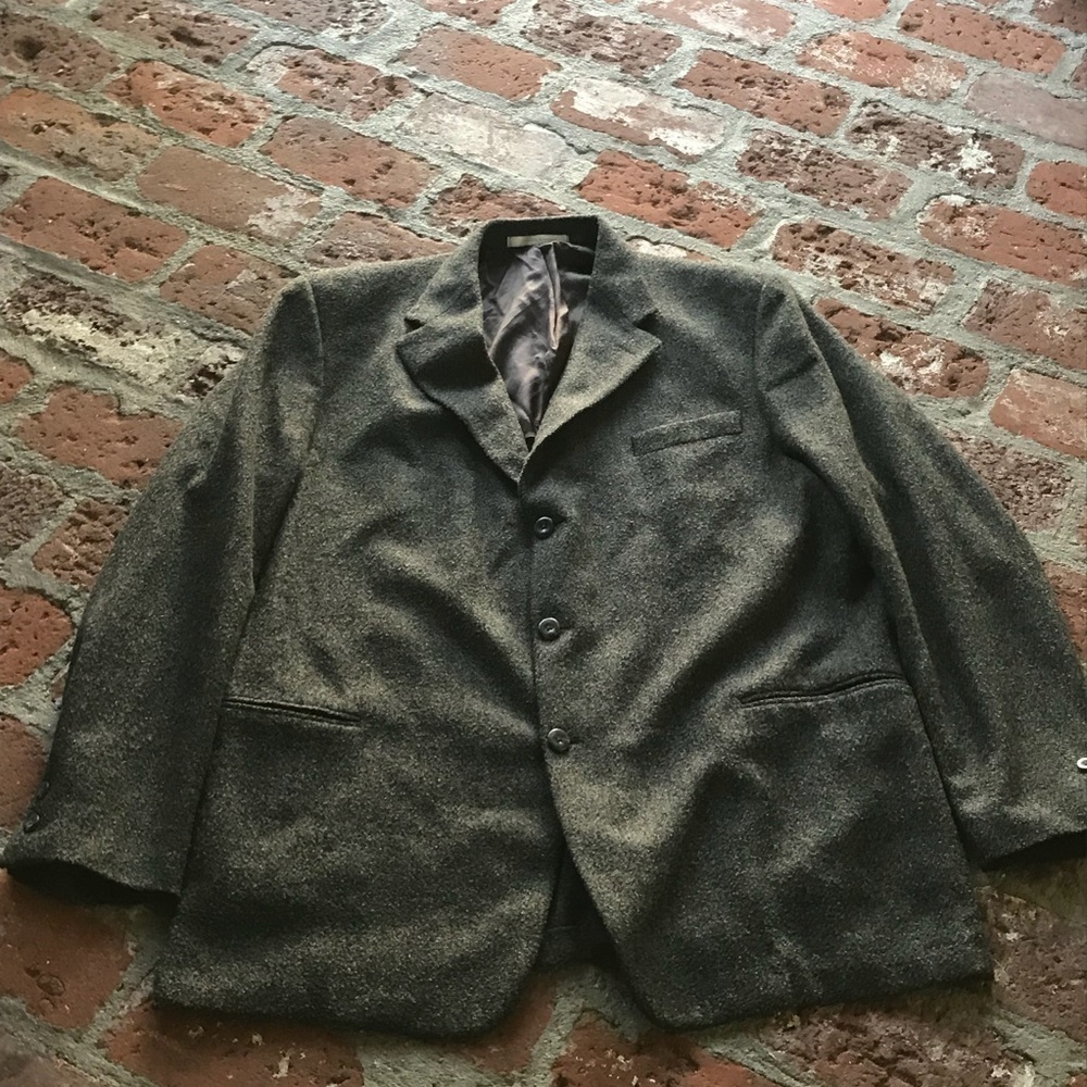 Men's Halogen Wool Blazer 48 Long